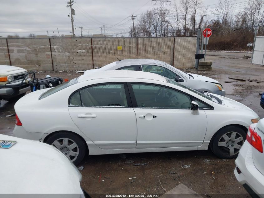 2008 Honda Civic Lx VIN: 1HGFA165X8L056412 Lot: 43982012