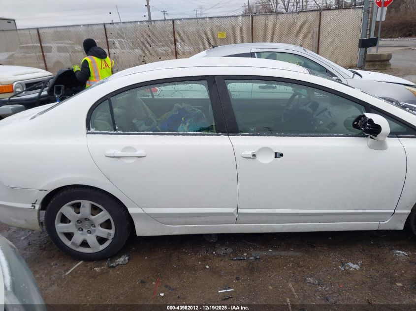 2008 Honda Civic Lx VIN: 1HGFA165X8L056412 Lot: 43982012