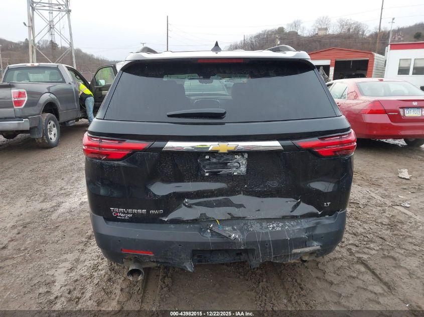 2022 Chevrolet Traverse Awd Lt Leather VIN: 1GNEVHKW5NJ113944 Lot: 43982015