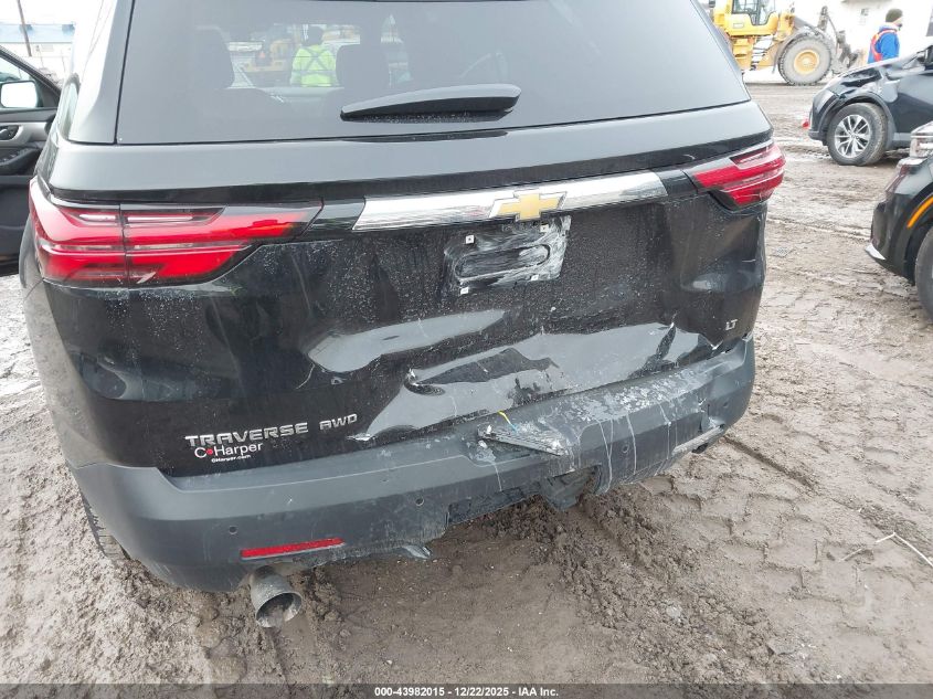 2022 Chevrolet Traverse Awd Lt Leather VIN: 1GNEVHKW5NJ113944 Lot: 43982015