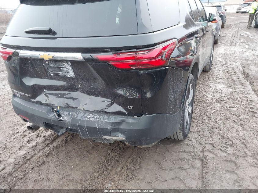 2022 Chevrolet Traverse Awd Lt Leather VIN: 1GNEVHKW5NJ113944 Lot: 43982015