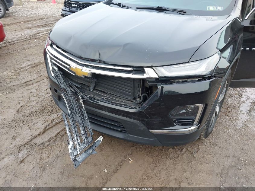 2022 Chevrolet Traverse Awd Lt Leather VIN: 1GNEVHKW5NJ113944 Lot: 43982015