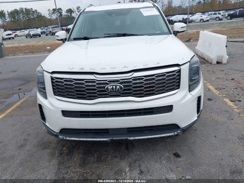 2020 Kia Telluride S VIN: 5XYP64HCXLG089710 Lot: 43982021
