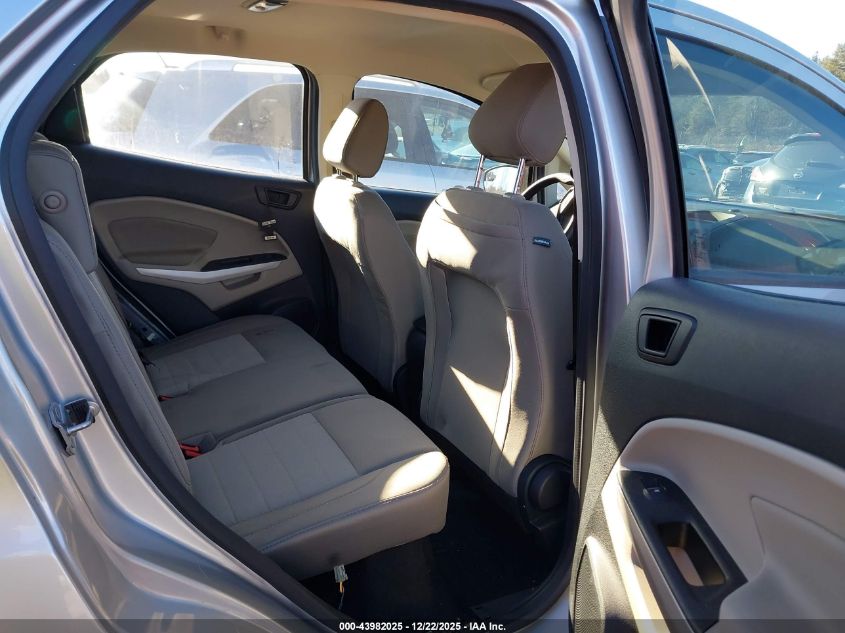 2021 Ford Ecosport S VIN: MAJ6S3FL6MC408777 Lot: 43982025