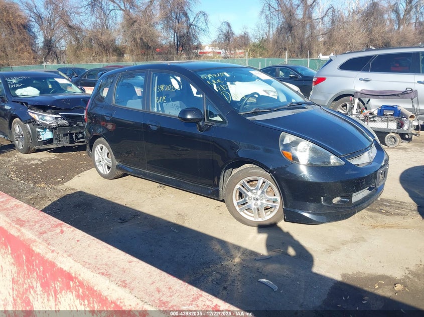JHMGD38627S021829 2007 Honda Fit Sport auction photo 1