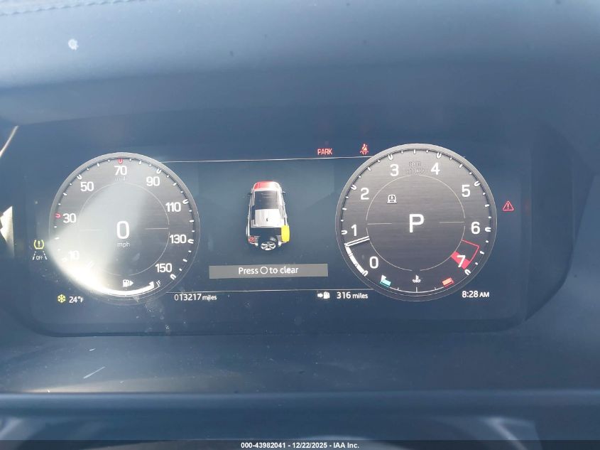 2024 Land Rover Defender 110 P300 VIN: SALEJEEX7R2325776 Lot: 43982041