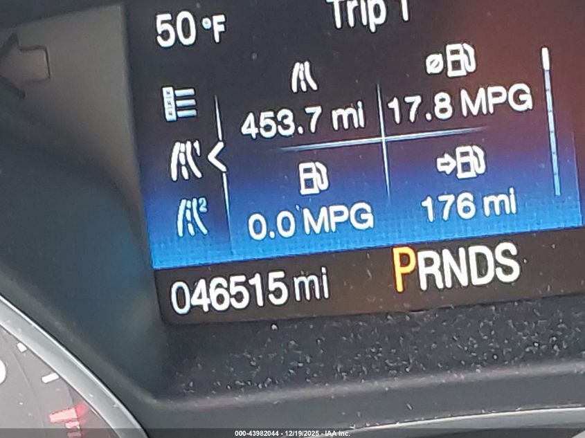 2019 Ford Escape Se VIN: 1FMCU9GDXKUA43881 Lot: 43982044