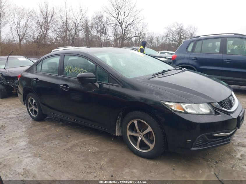 2015 Honda Civic Se VIN: 19XFB2F78FE029217 Lot: 43982050