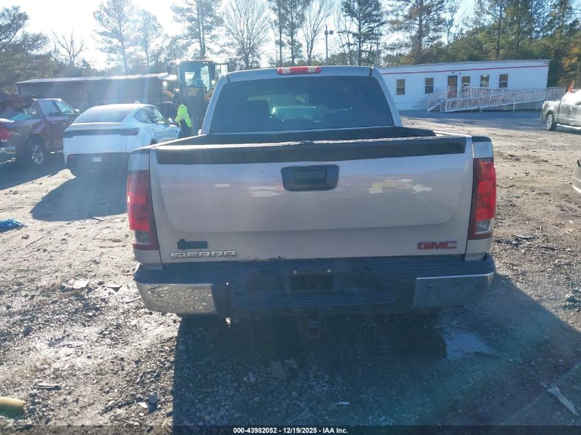 2009 GMC Sierra 1500 Work Truck VIN: 3GTEK13M29G247260 Lot: 43982052