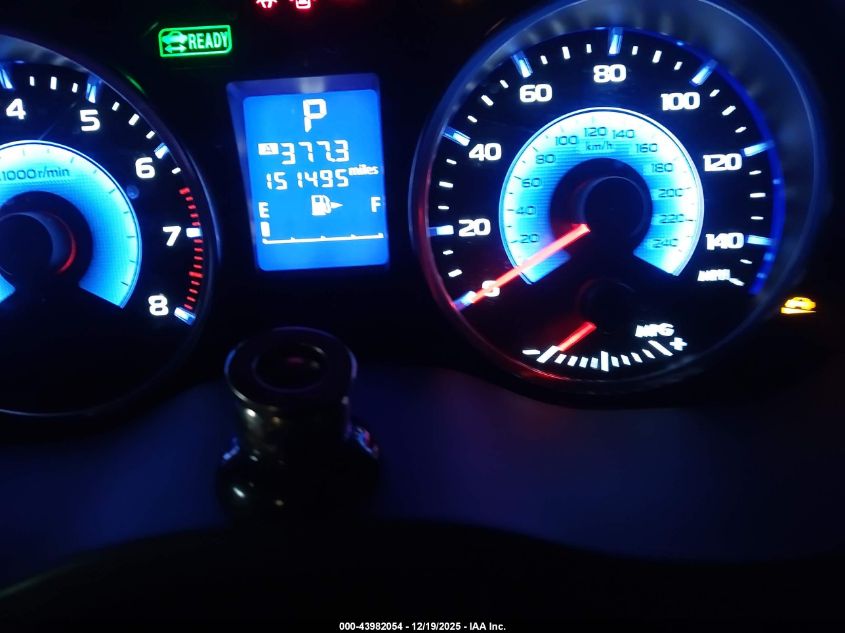 2015 Subaru Xv Crosstrek Hybrid VIN: JF2GPBCC1FH272242 Lot: 43982054