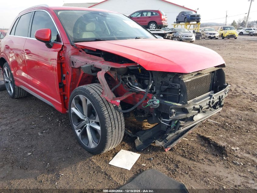 2020 Audi Q3 Premium Plus 45 Tfsi S Line Quattro Tiptronic VIN: WA1EECF38L1097290 Lot: 43982084