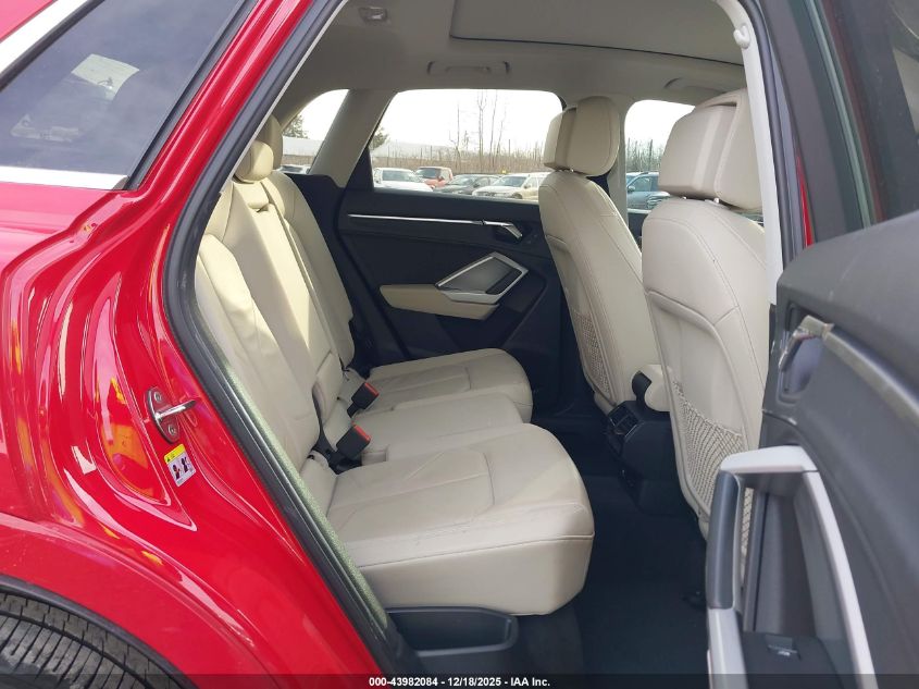 2020 Audi Q3 Premium Plus 45 Tfsi S Line Quattro Tiptronic VIN: WA1EECF38L1097290 Lot: 43982084