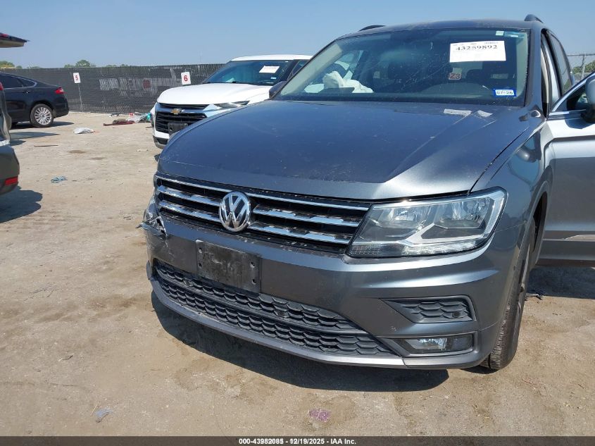 2018 Volkswagen Tiguan VIN: 3VVHP65N5JM072818 Lot: 43982085