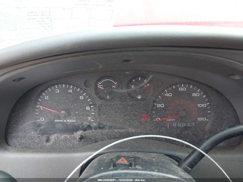 2005 Ford Ranger Edge/Stx/Xl/Xlt VIN: 1FTYR14U75PA92315 Lot: 43982091