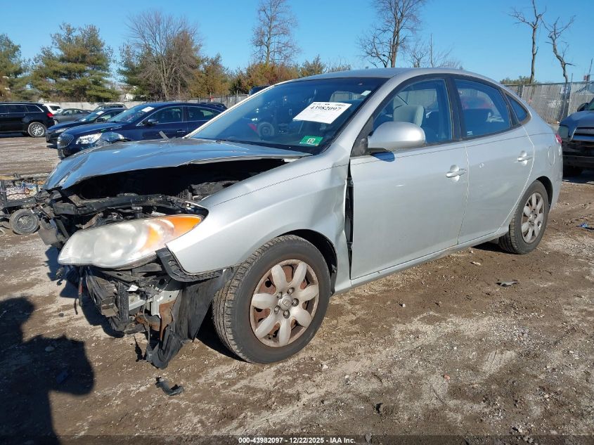 2008 Hyundai Elantra Gls/Se VIN: KMHDU46D78U356596 Lot: 43982097