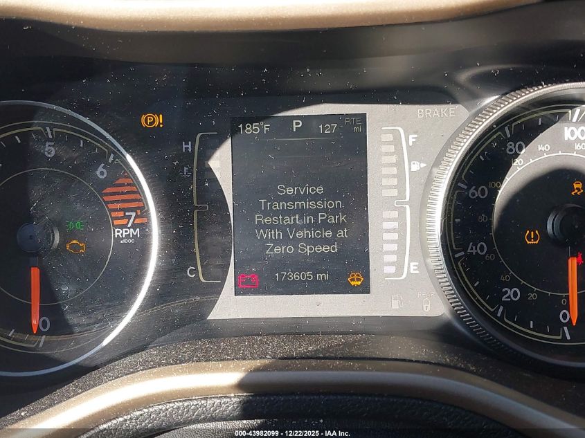 2016 Jeep Cherokee Sport VIN: 1C4PJMAB5GW197922 Lot: 43982099