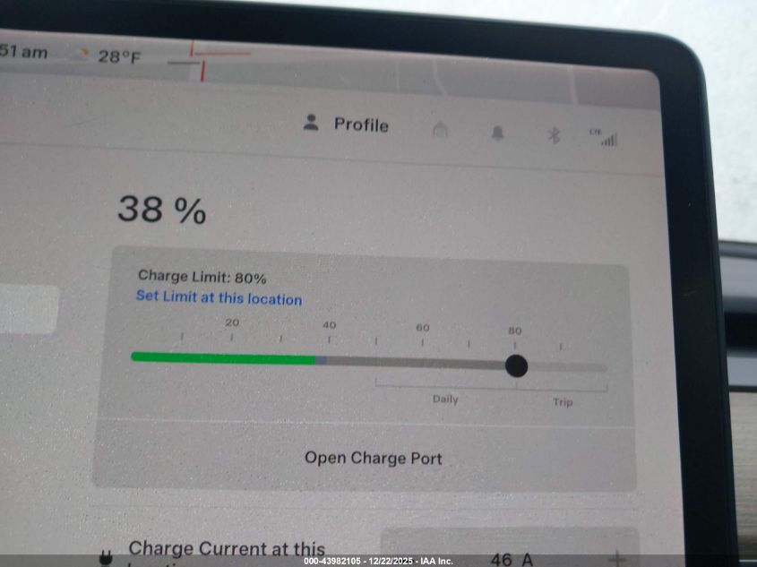 2021 Tesla Model Y Long Range Dual Motor All-Wheel Drive VIN: 5YJYGDEE7MF138667 Lot: 43982105