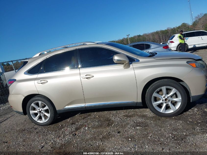2011 Lexus Rx 350 VIN: 2T2ZK1BA8BC051652 Lot: 43982106