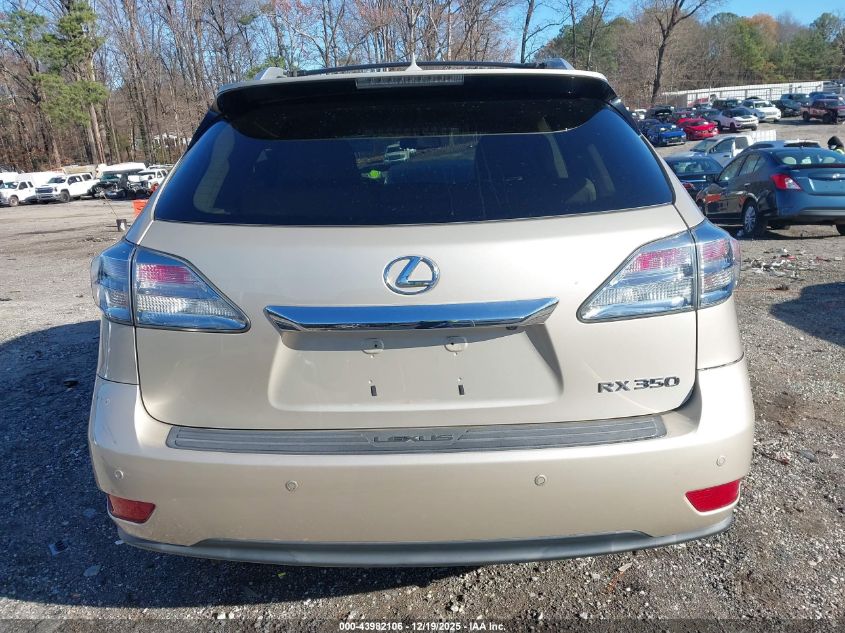 2011 Lexus Rx 350 VIN: 2T2ZK1BA8BC051652 Lot: 43982106