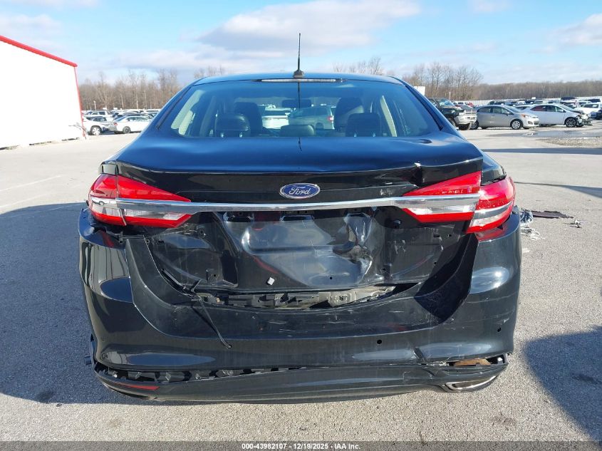 2018 Ford Fusion Se VIN: 3FA6P0H9XJR120873 Lot: 43982107