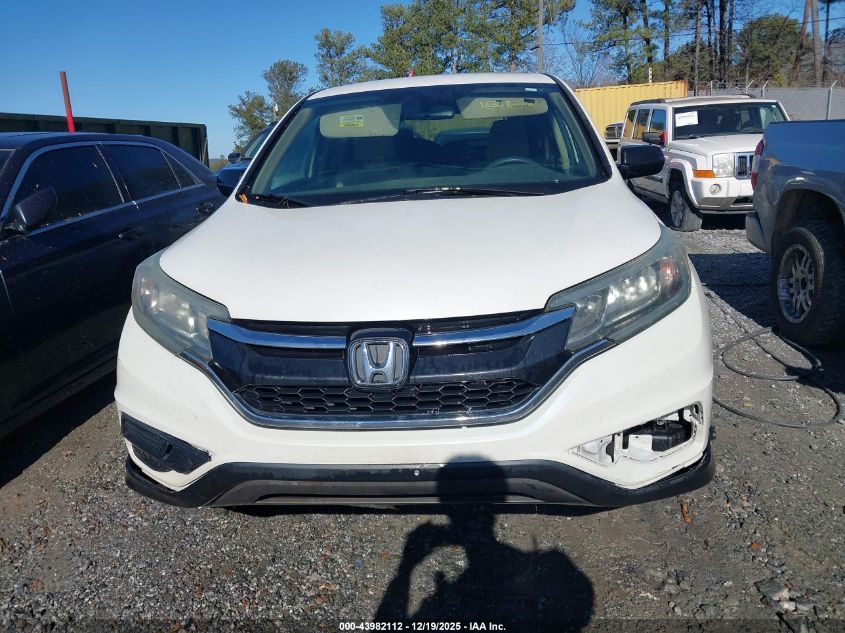 2015 Honda Cr-V Lx VIN: 5J6RM4H32FL034475 Lot: 43982112