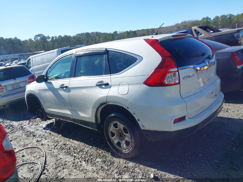 2015 Honda Cr-V Lx VIN: 5J6RM4H32FL034475 Lot: 43982112