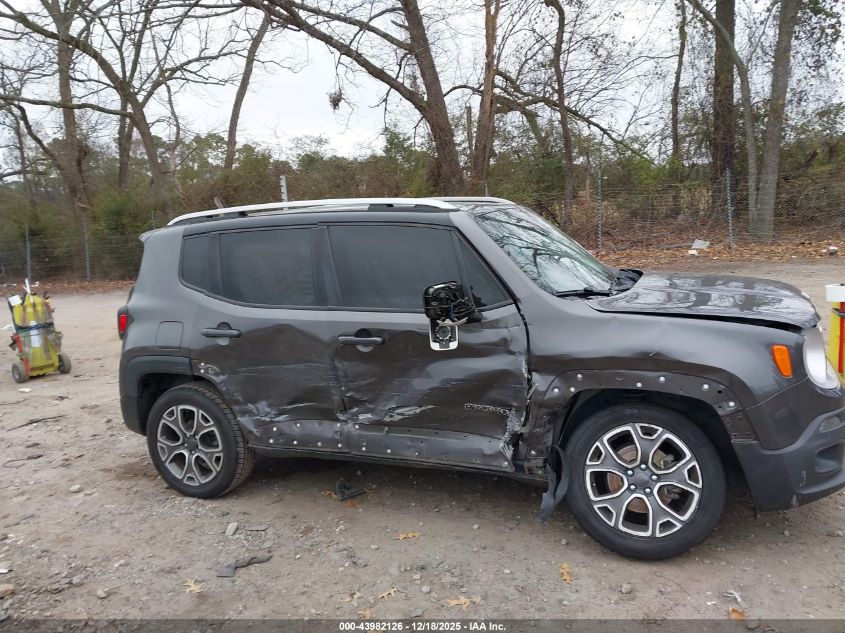 2017 Jeep Renegade Limited 4X4 VIN: ZACCJBDB7HPF05217 Lot: 43982126