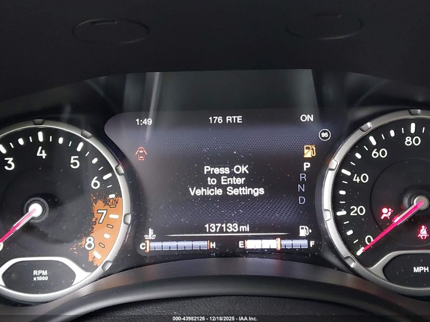 2017 Jeep Renegade Limited 4X4 VIN: ZACCJBDB7HPF05217 Lot: 43982126