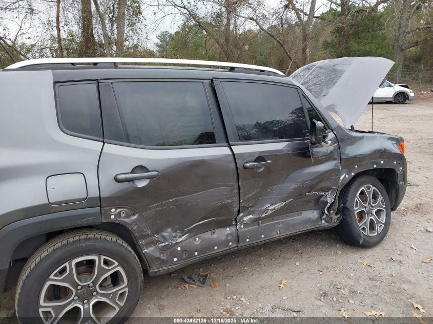 2017 Jeep Renegade Limited 4X4 VIN: ZACCJBDB7HPF05217 Lot: 43982126