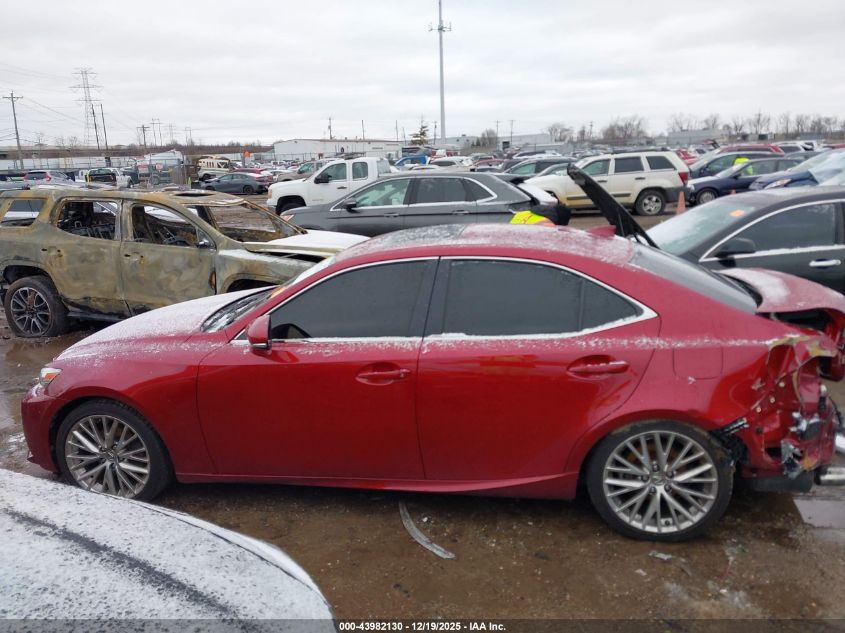 2014 Lexus Is 250 VIN: JTHCF1D2XE5010217 Lot: 43982130