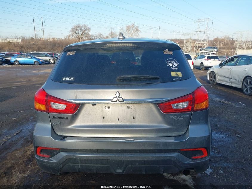 2019 Mitsubishi Outlander Sport 2.0 Es VIN: JA4AR3AU0KU024446 Lot: 43982135