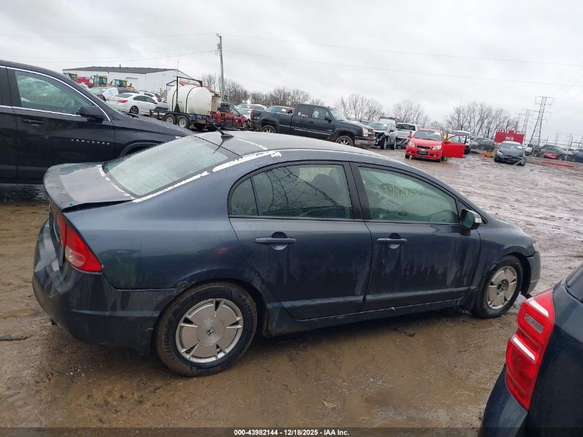 2008 Honda Civic Hybrid VIN: JHMFA36208S014819 Lot: 43982144