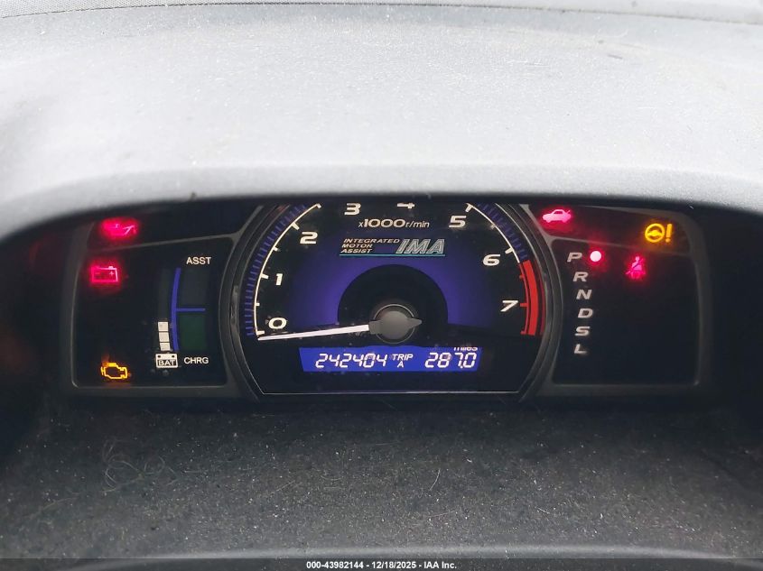 2008 Honda Civic Hybrid VIN: JHMFA36208S014819 Lot: 43982144