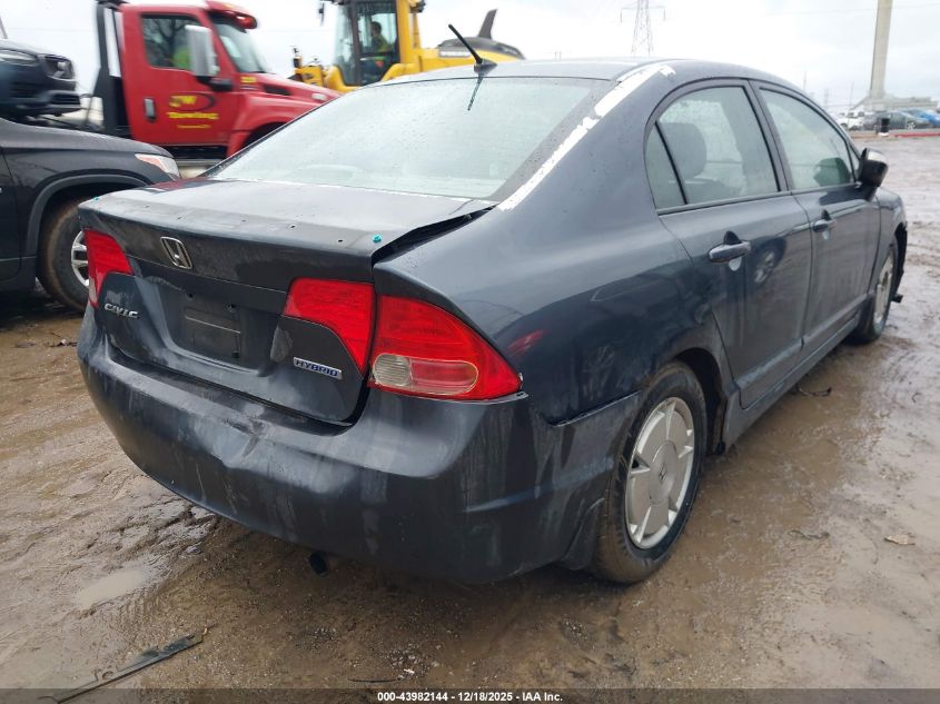 2008 Honda Civic Hybrid VIN: JHMFA36208S014819 Lot: 43982144