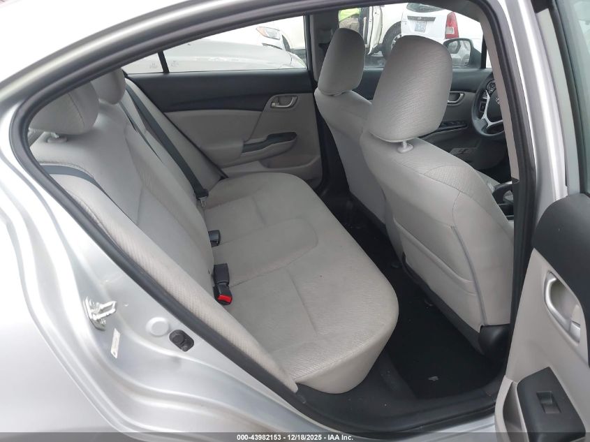 2013 Honda Civic Lx VIN: 2HGFB2F56DH555914 Lot: 43982153