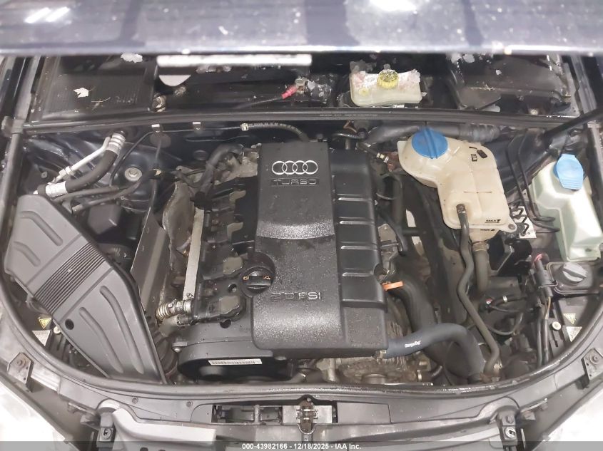 2008 Audi A4 2.0T/2.0T Avant Special Edition VIN: WAUKF78E98A168500 Lot: 43982166