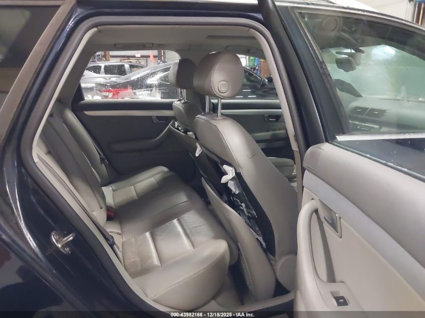 2008 Audi A4 2.0T/2.0T Avant Special Edition VIN: WAUKF78E98A168500 Lot: 43982166