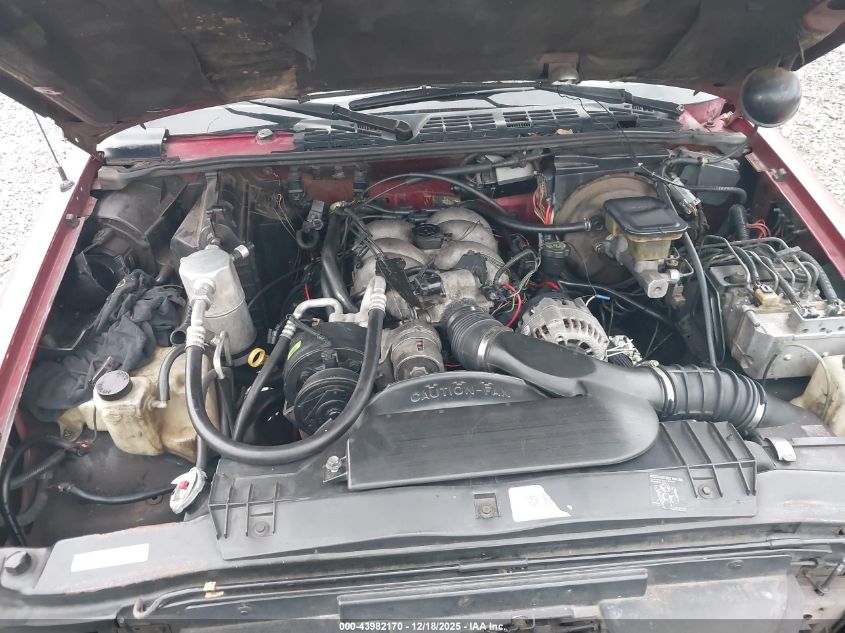 1995 Chevrolet Blazer VIN: 1GNCS13WXSK208186 Lot: 43982170