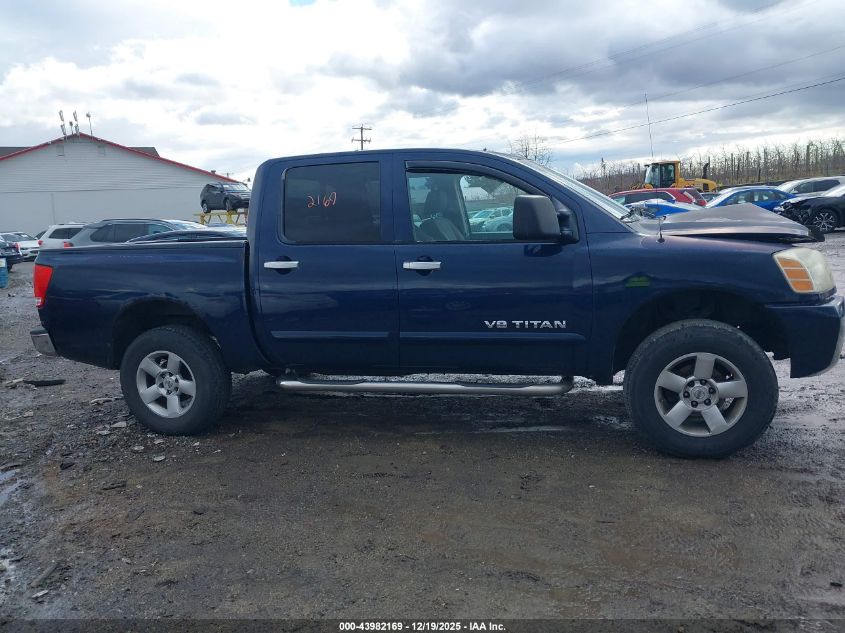 2006 Nissan Titan Se VIN: 1N6BA07B26N510033 Lot: 43982169