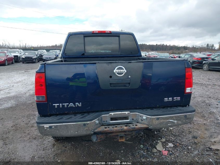 2006 Nissan Titan Se VIN: 1N6BA07B26N510033 Lot: 43982169