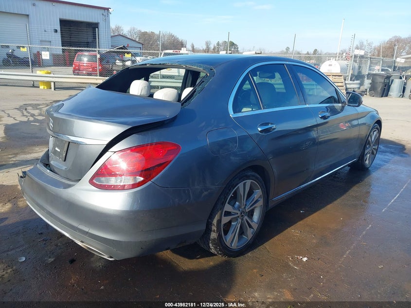 VIN 55SWF4JB7JU275785 2018 MERCEDES-BENZ C 300