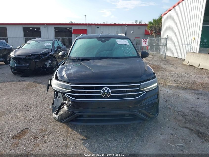 2022 Volkswagen Tiguan 2.0T Se VIN: 3VV3B7AXXNM152711 Lot: 43982188