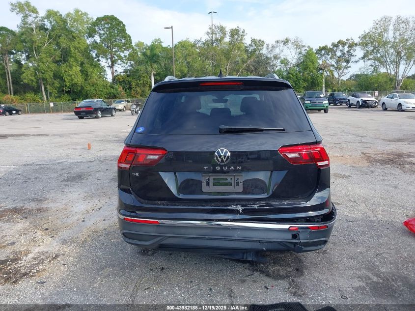 2022 Volkswagen Tiguan 2.0T Se VIN: 3VV3B7AXXNM152711 Lot: 43982188