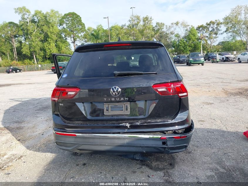 2022 Volkswagen Tiguan 2.0T Se VIN: 3VV3B7AXXNM152711 Lot: 43982188