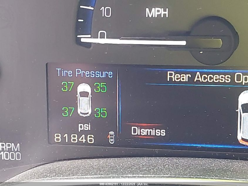 2015 Cadillac Srx Luxury Collection VIN: 3GYFNEE36FS542001 Lot: 43982191