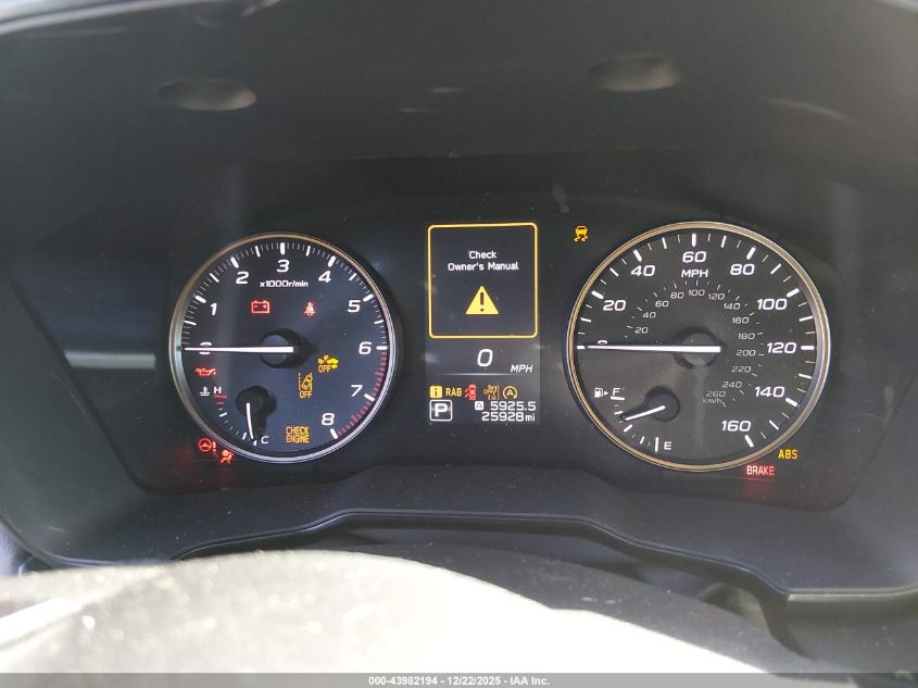 2024 Subaru Outback Wilderness VIN: 4S4BTGUD5R3233563 Lot: 43982194