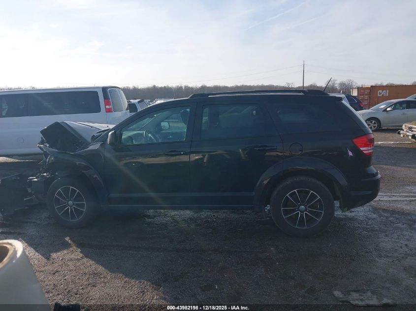 2017 Dodge Journey Se VIN: 3C4PDCAB0HT658873 Lot: 43982198
