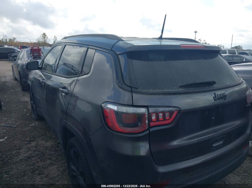2018 Jeep Compass Altitude Fwd VIN: 3C4NJCBB2JT460848 Lot: 43982205