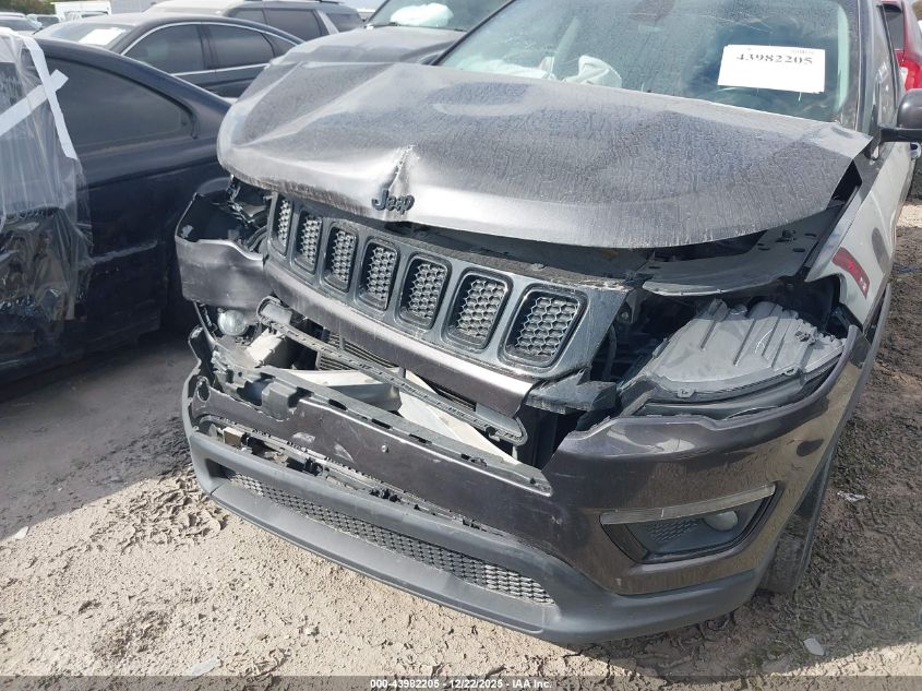 2018 Jeep Compass Altitude Fwd VIN: 3C4NJCBB2JT460848 Lot: 43982205