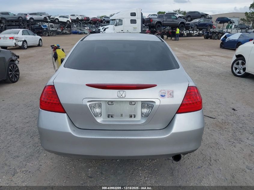 2007 Honda Accord 2.4 Lx VIN: 3HGCM56467G701755 Lot: 43982209